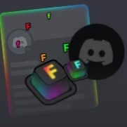 Набор "F in Chat" (черный)